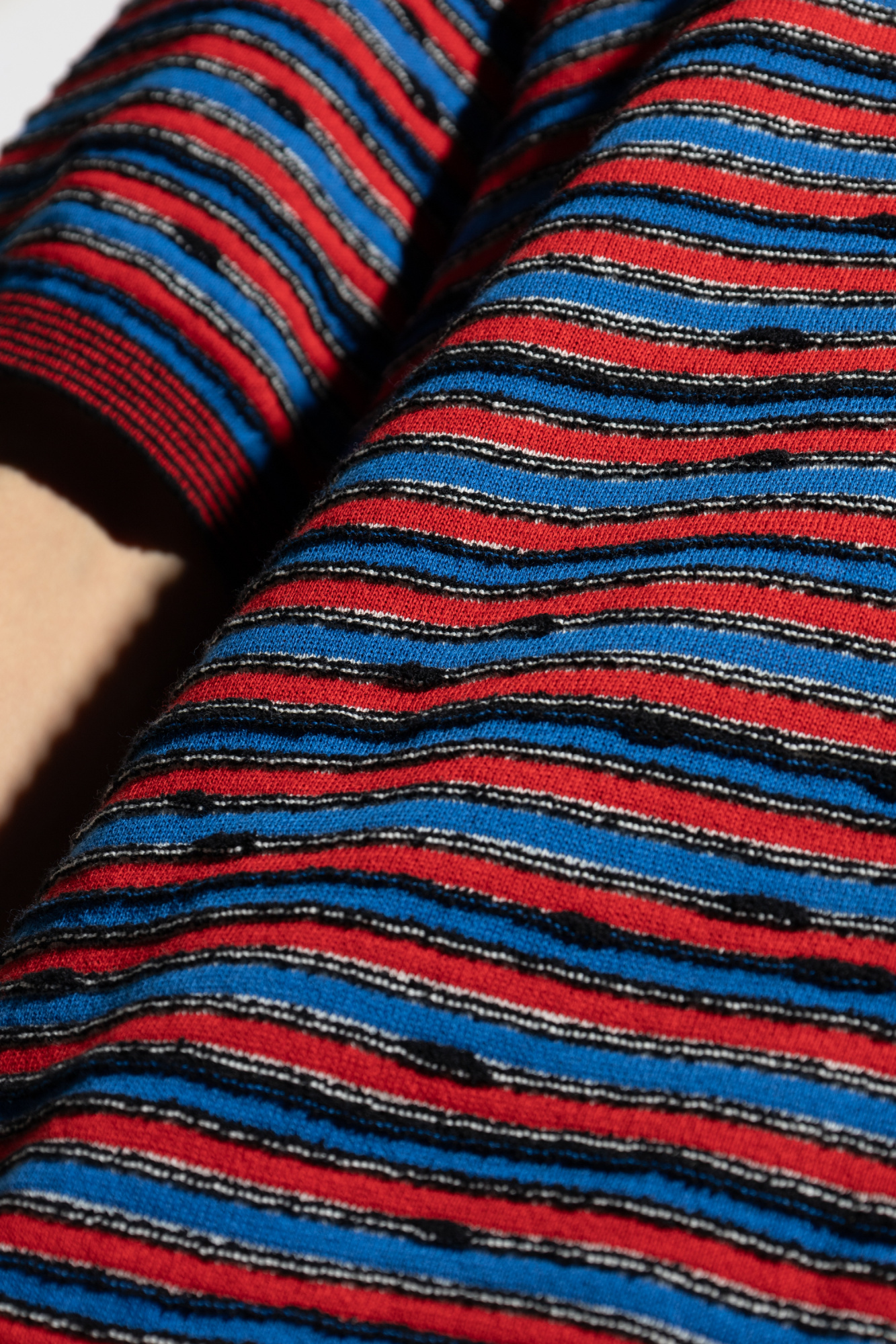 Multicolour Striped pattern T-shirt Bottega Veneta - Vitkac